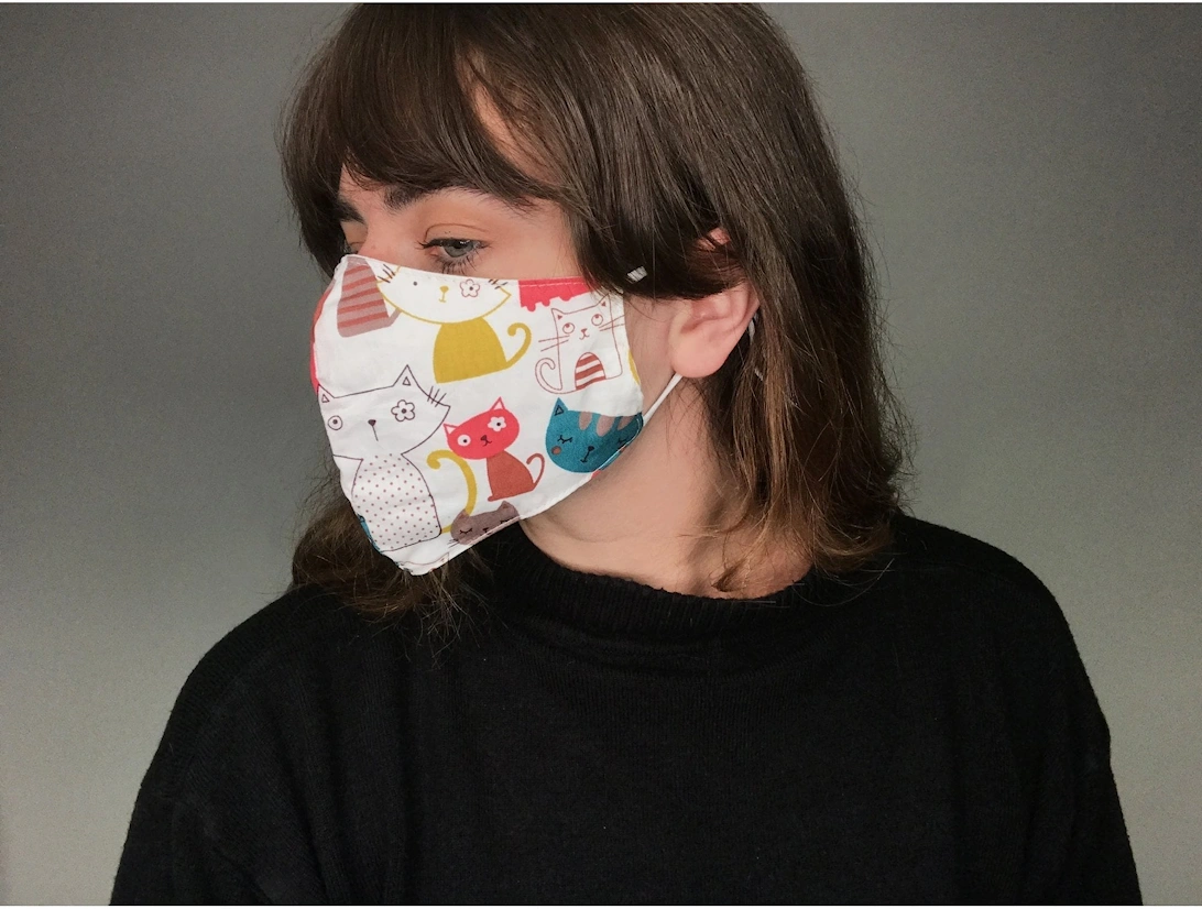 Multi Reusable Themed Cotton Fashion Face Mask, 4 of 3