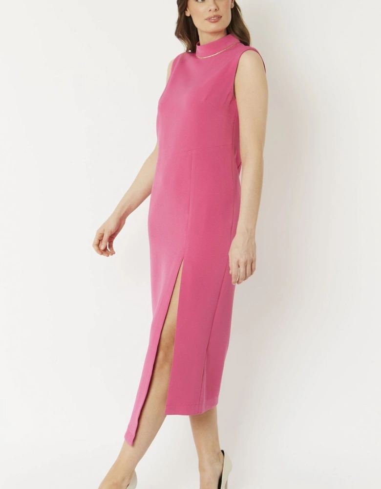 Pink Silk Blend Kate Dress