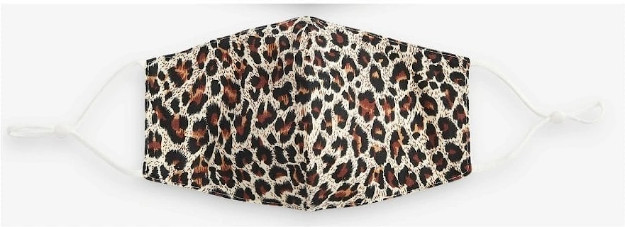 Leopard Print Cotton Fashion Face Mask, 2 of 1