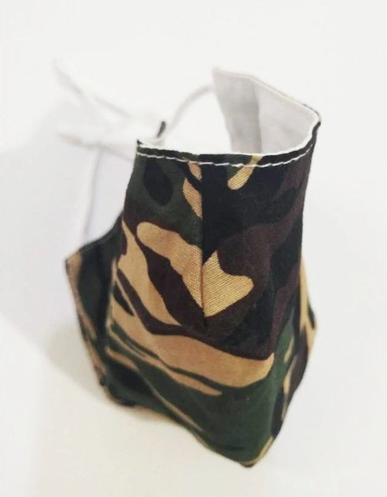 Multi Unisex Reusable Fashion Face Masks in Camouflage