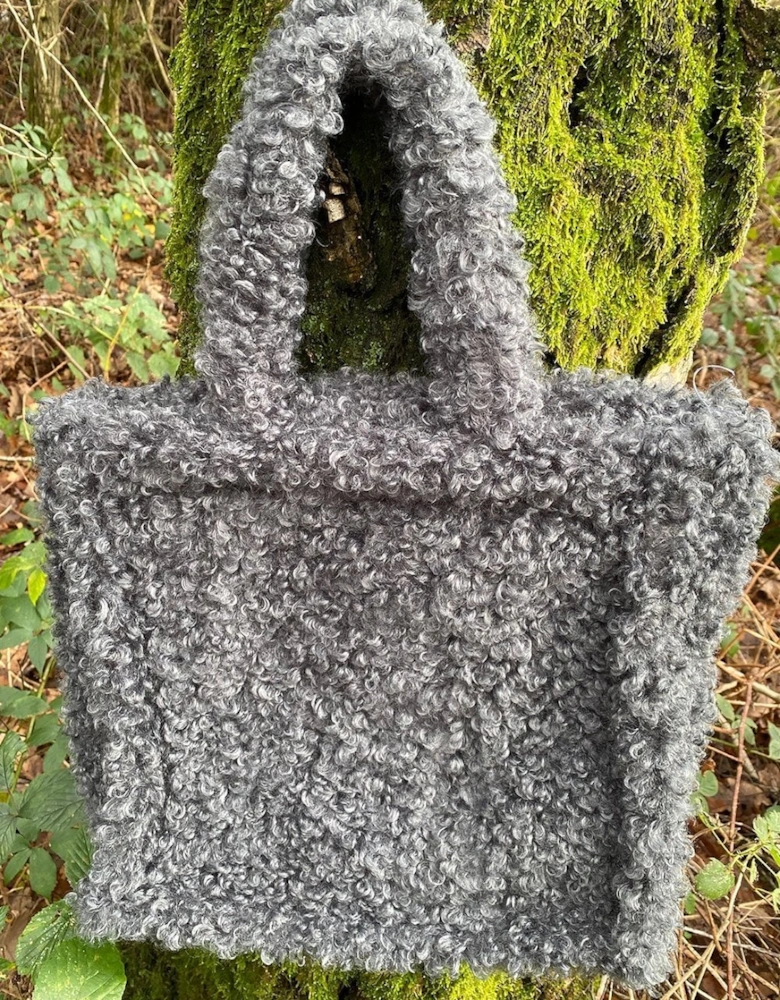 Grey Borg Tote Bag