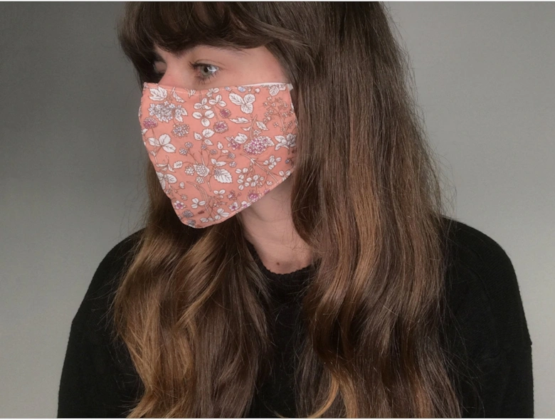 Orange Reusable Fashion Face Masks