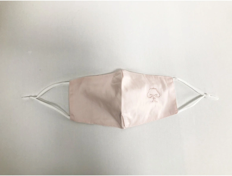 Pink Reusable Cotton Fashion Face Mask with Filter Pocket