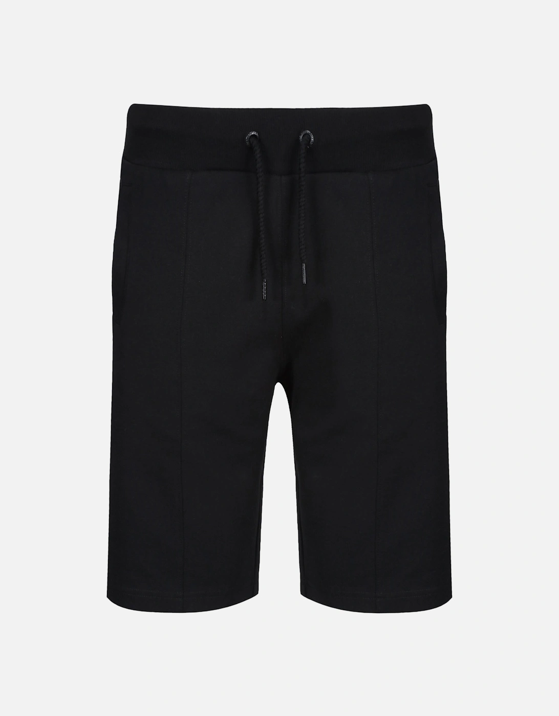 Lanong side logo Fleece Shorts | Black, 4 of 3