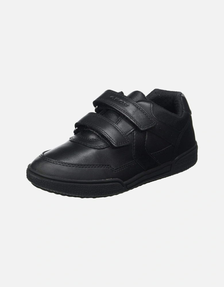 Boys Poseido Leather School Shoes
