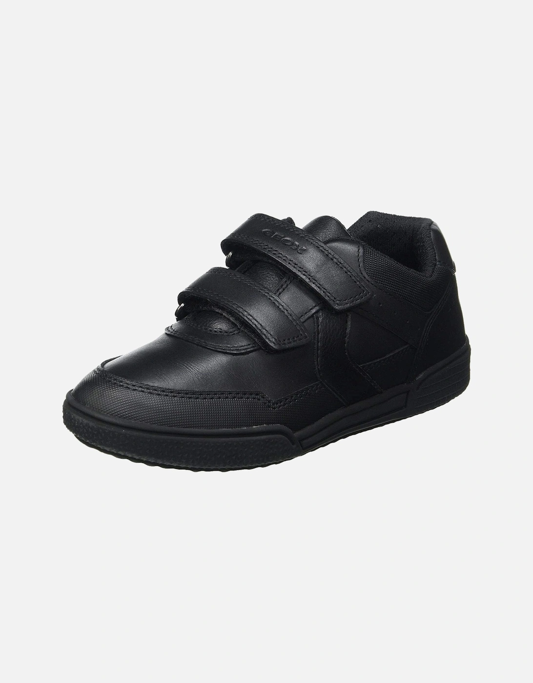 Boys Poseido Leather School Shoes, 6 of 5