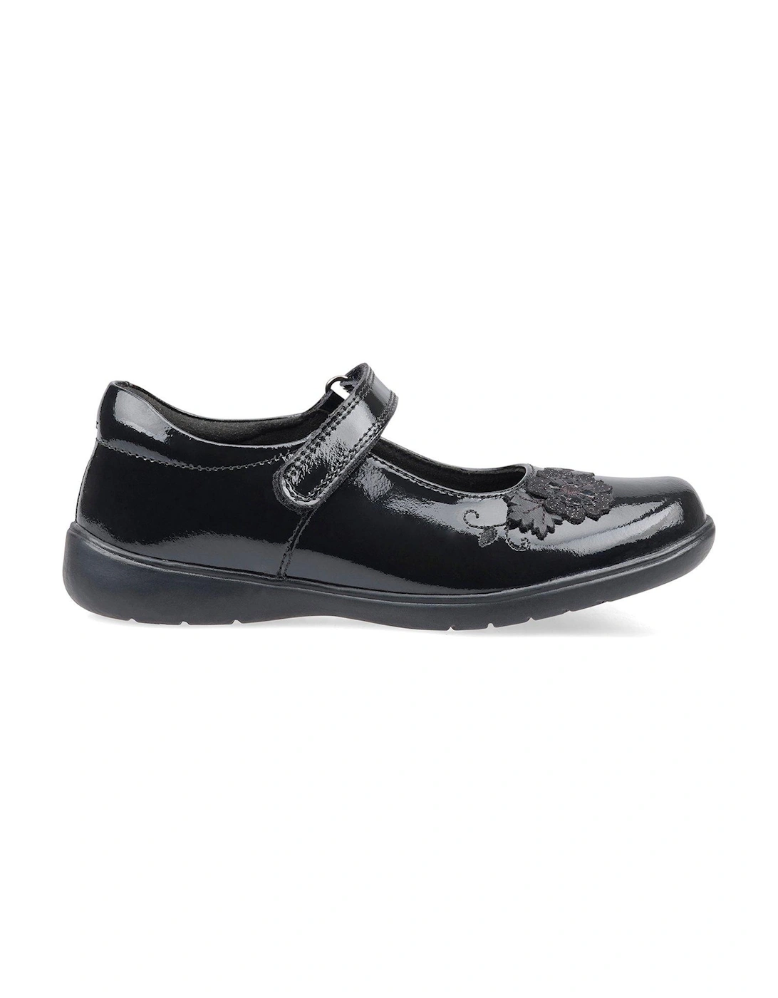 Wish Black Patent Leather Mary Jane School Shoes, 2 of 1