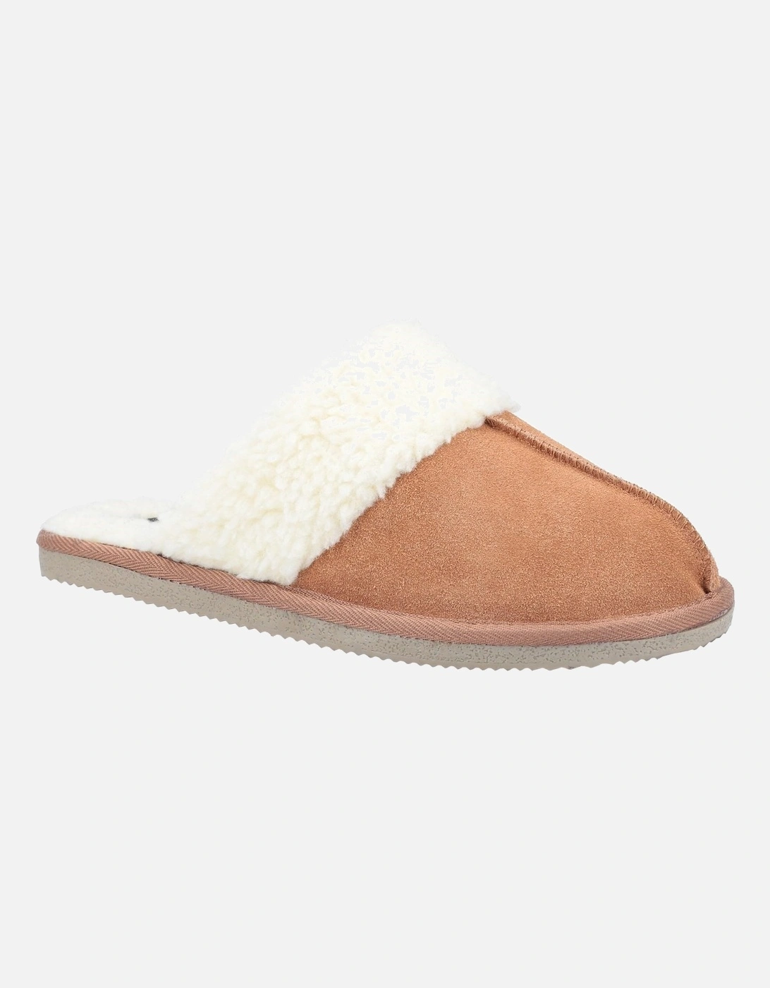 Womens/Ladies Arianna Suede Slippers, 5 of 4