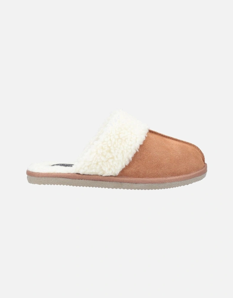 Womens/Ladies Arianna Suede Slippers