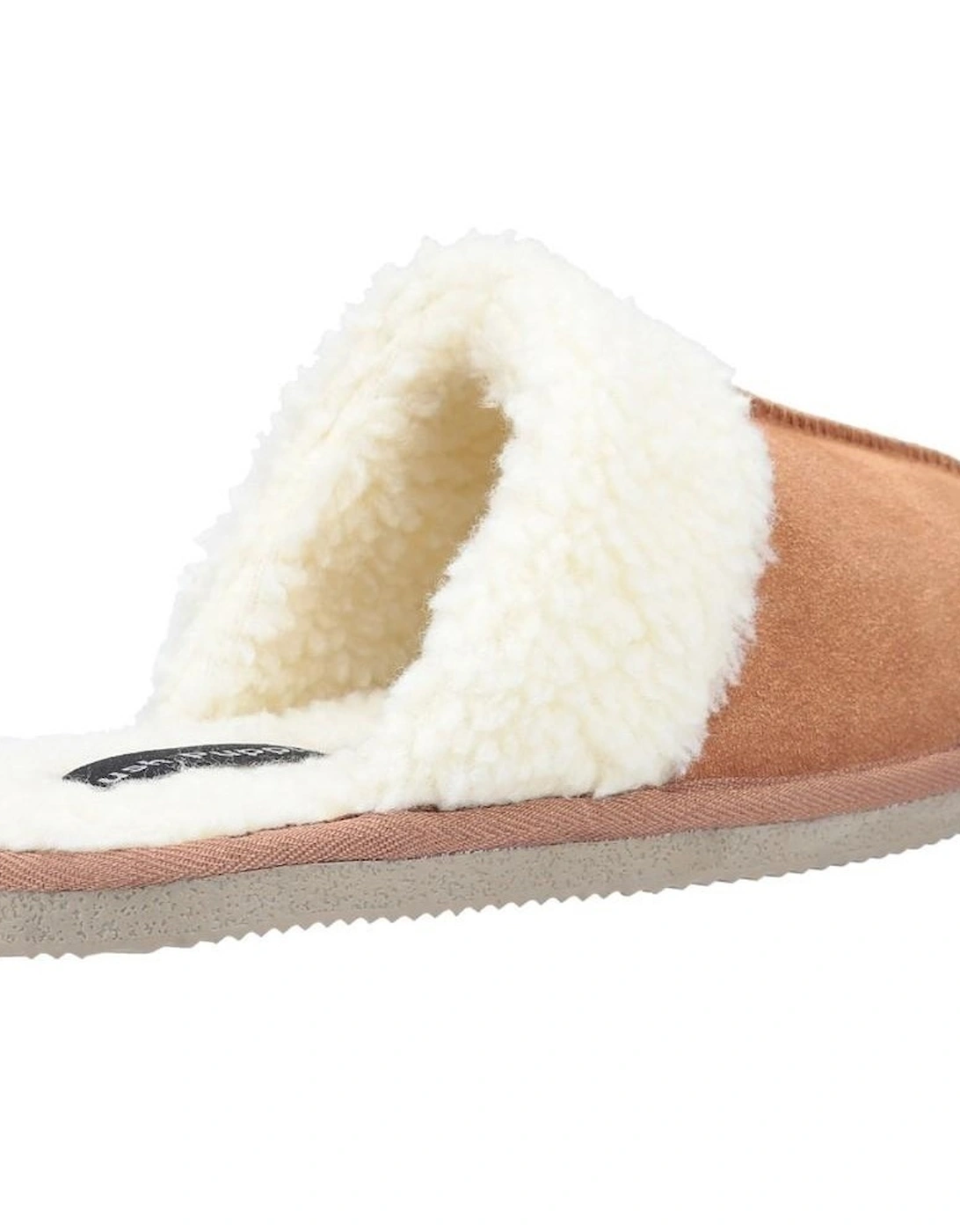 Womens/Ladies Arianna Suede Slippers
