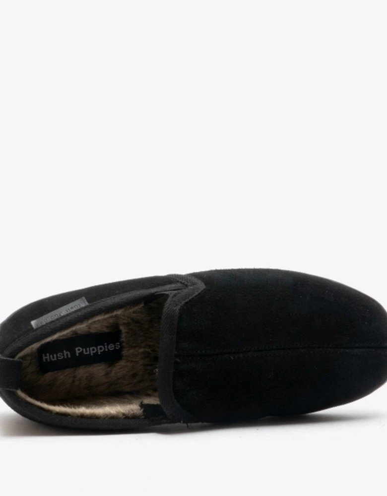 Mens Arnold Slip On Leather Slipper