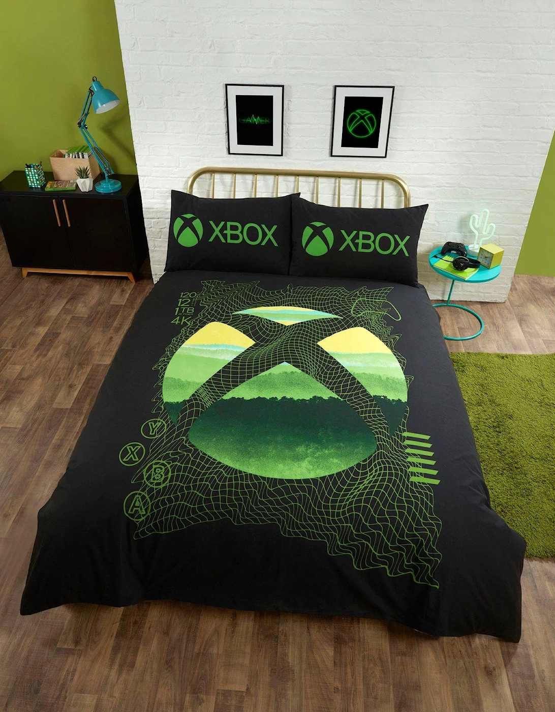 Xbox Vision Duvet Cover and Pillowcase Set - Multi, 2 of 1