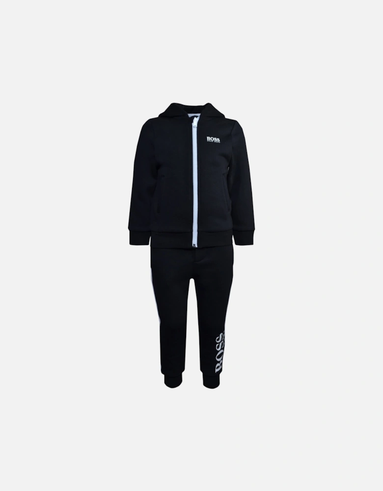 Infant Boy's Black Tracksuit