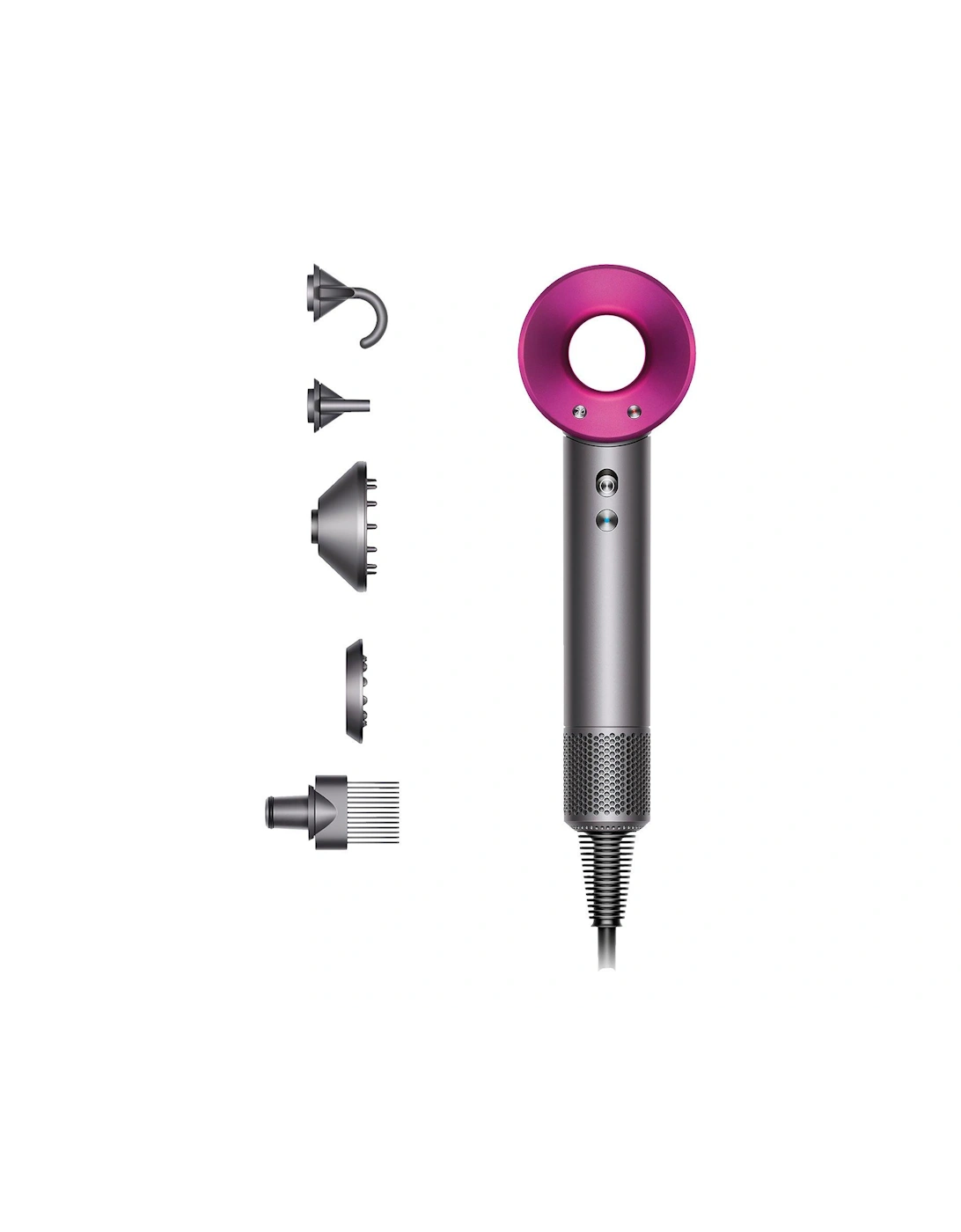 Supersonic Hair Dryer - Iron and Fuchsia, 2 of 1