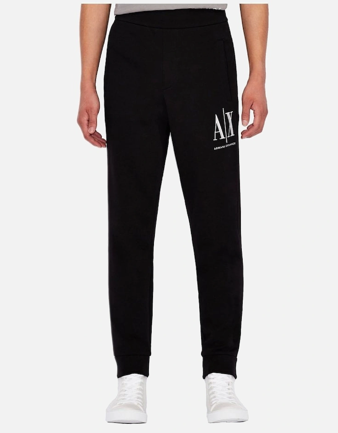 A|X Mens Tracksuit Bottoms Black, 4 of 3