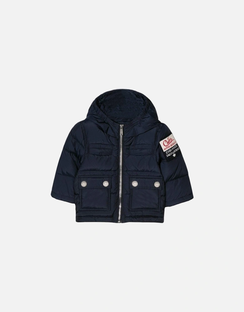 Boys Padded Jacket Navy