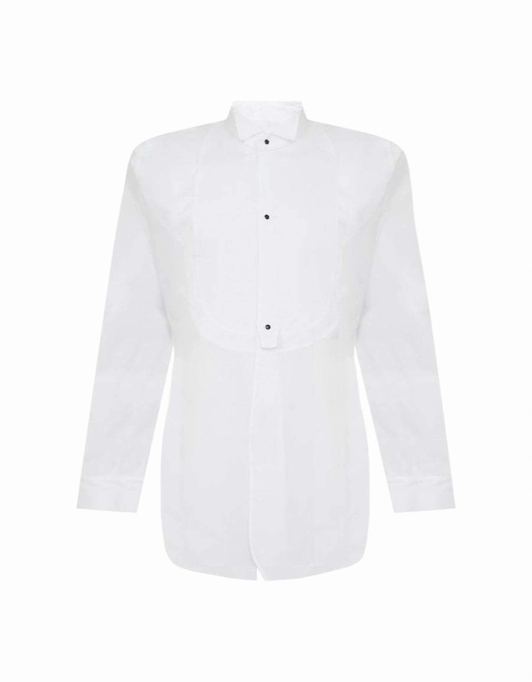 Men's Tuxedo Poplin Shirt White, 2 of 1