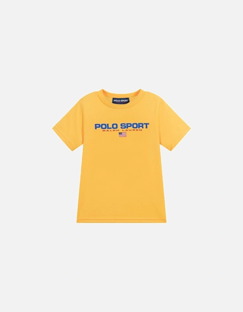 Boy's Polo Sport T-Shirt Yellow