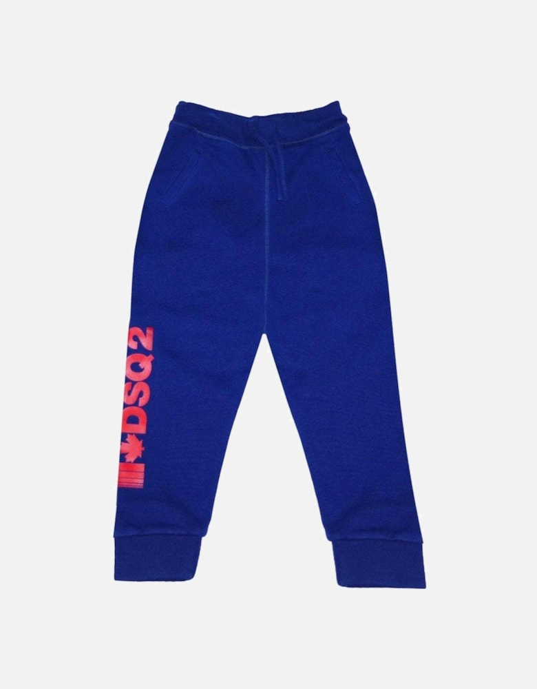 Boys Cotton Joggers Blue