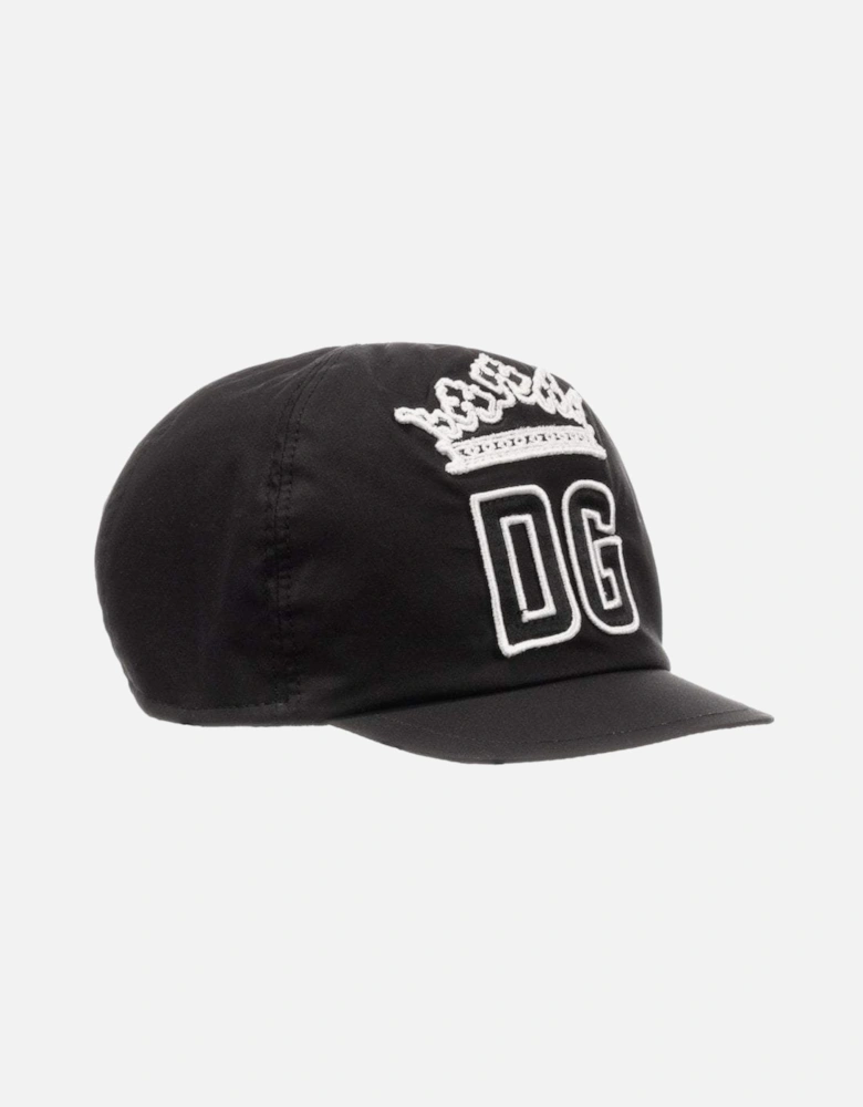 Boys DG Crown Cap Black