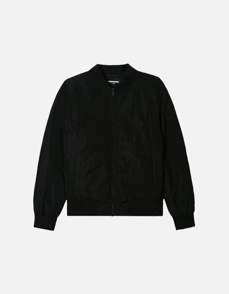 Boys ICON Logo Jacket Black