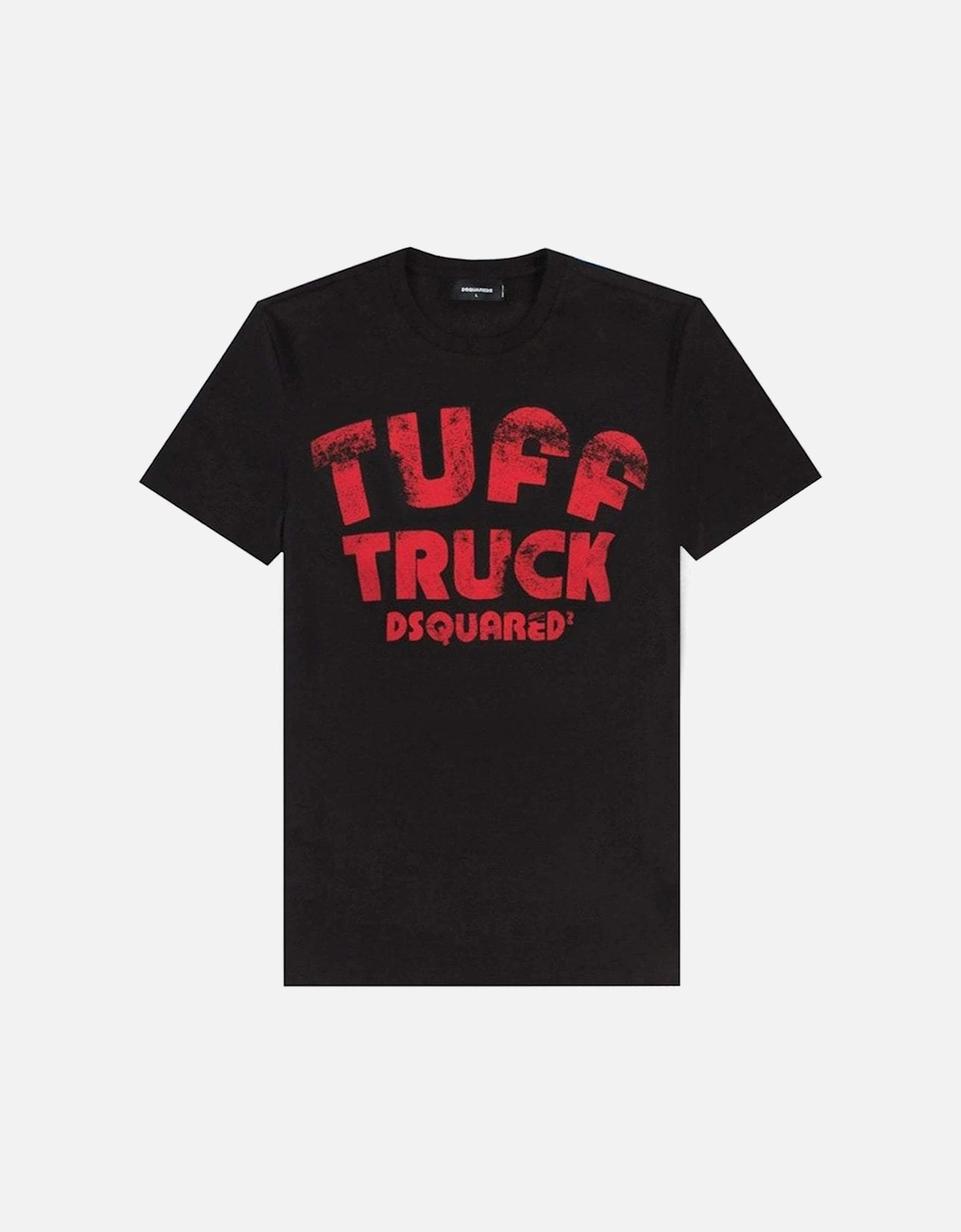 Men's Tuff Track Print T-Shirt Black, 2 of 1