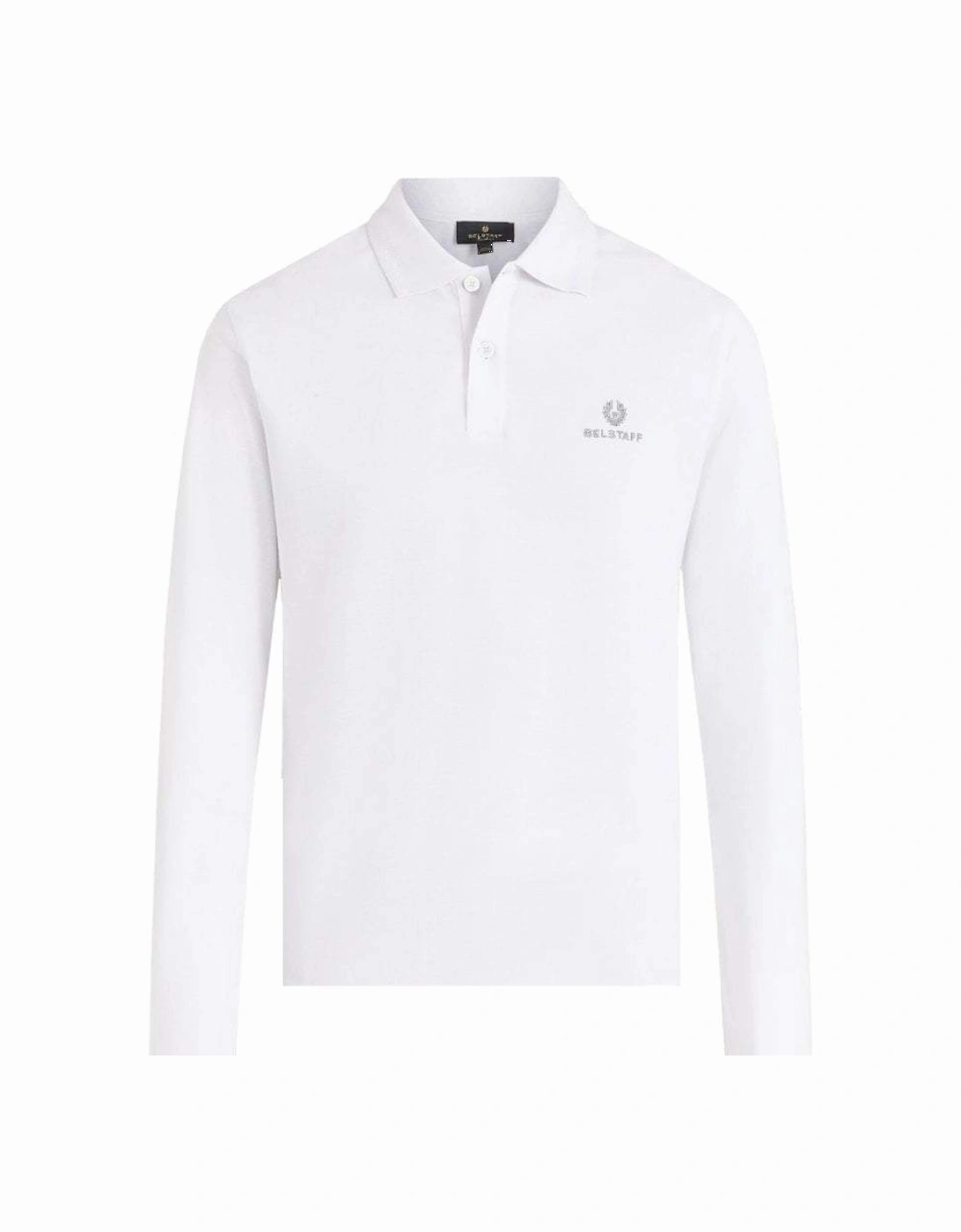 Men's Logo-patch cotton-jersey polo shirt White, 2 of 1