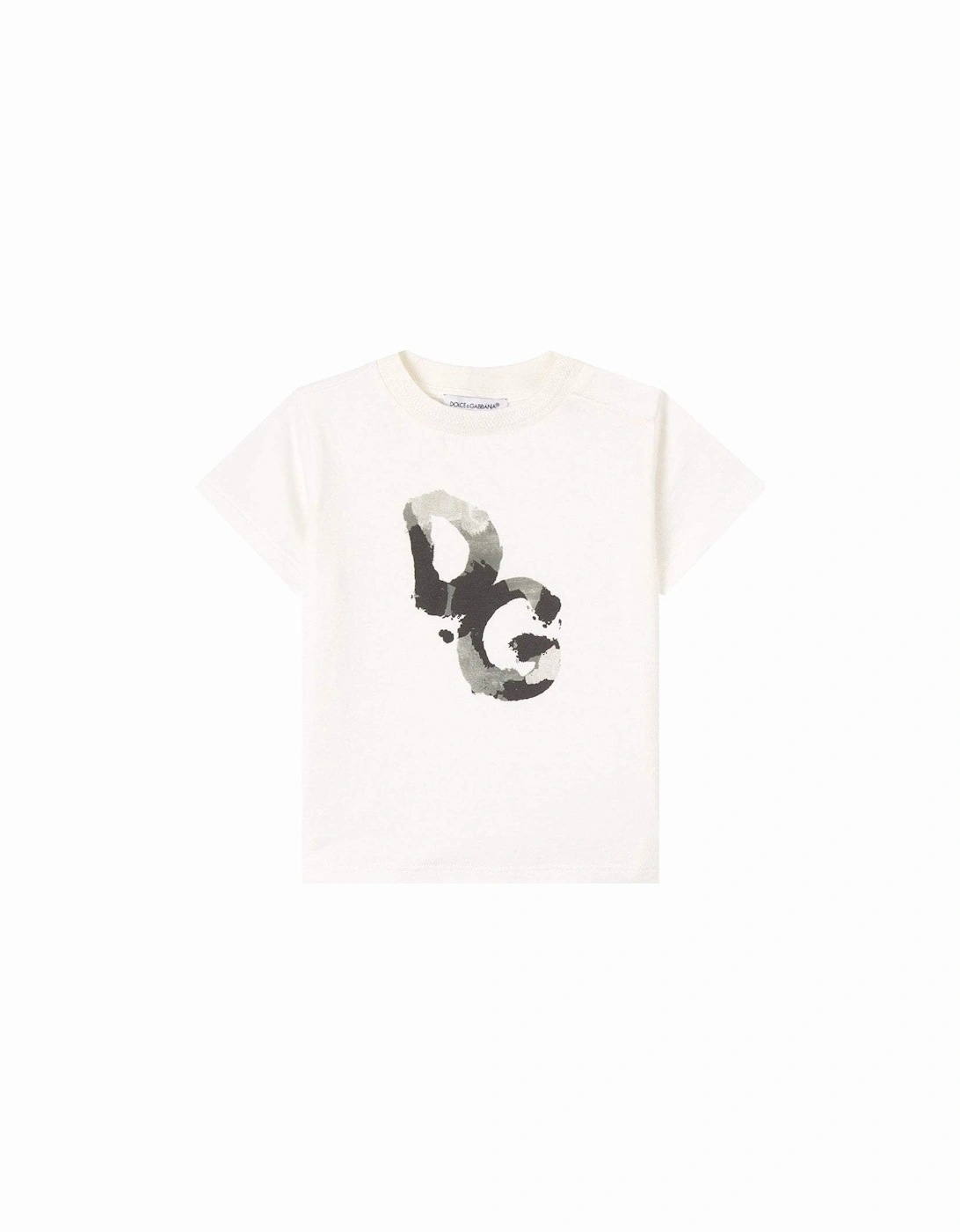 Baby Boys Camouflage T-Shirt White, 4 of 3