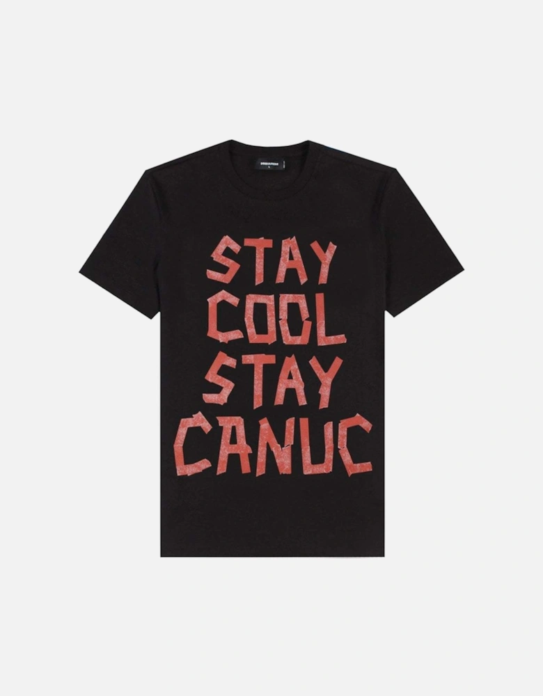 Men's "Stay Cool" T-Shirt Black