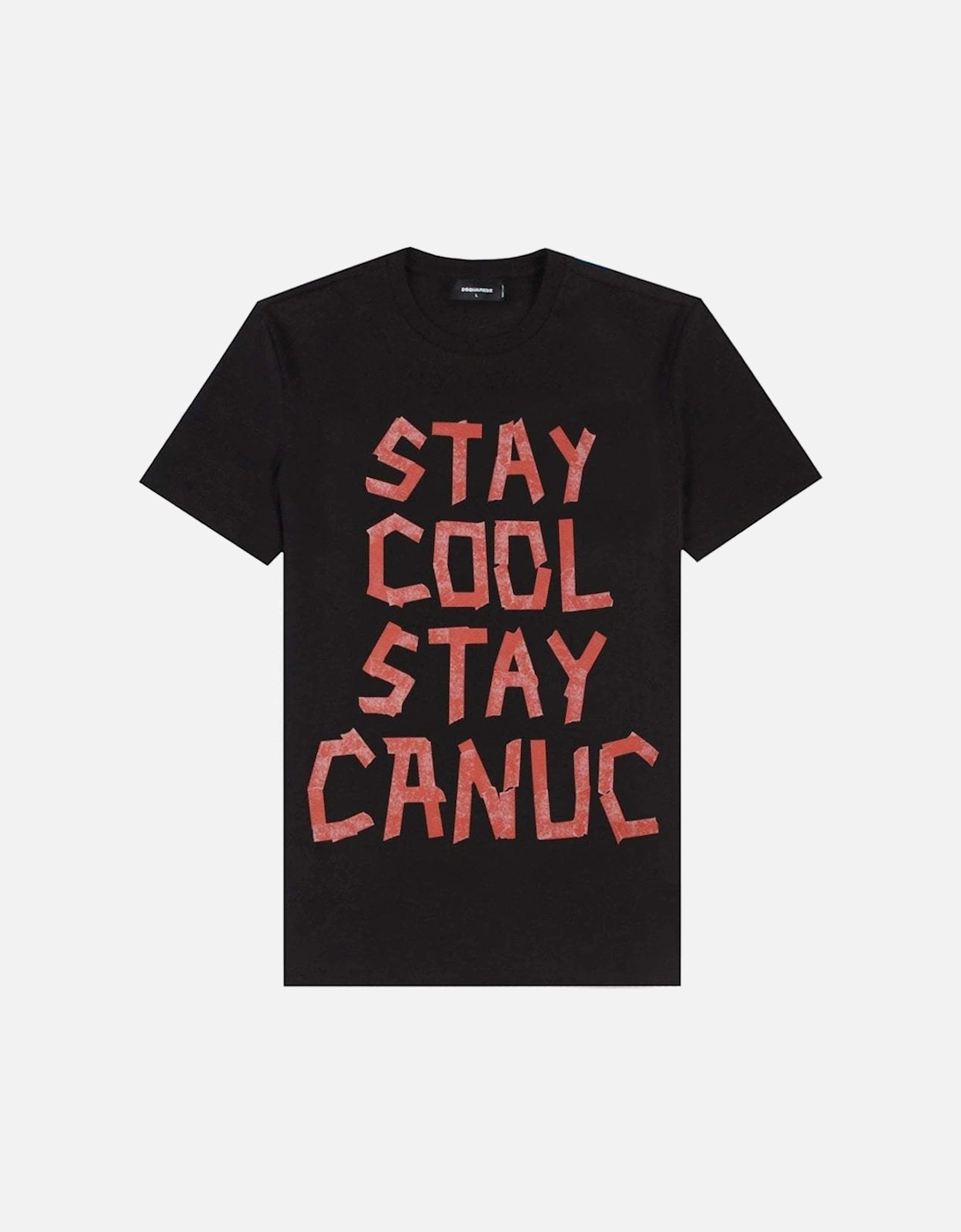 Men's "Stay Cool" T-Shirt Black, 5 of 4