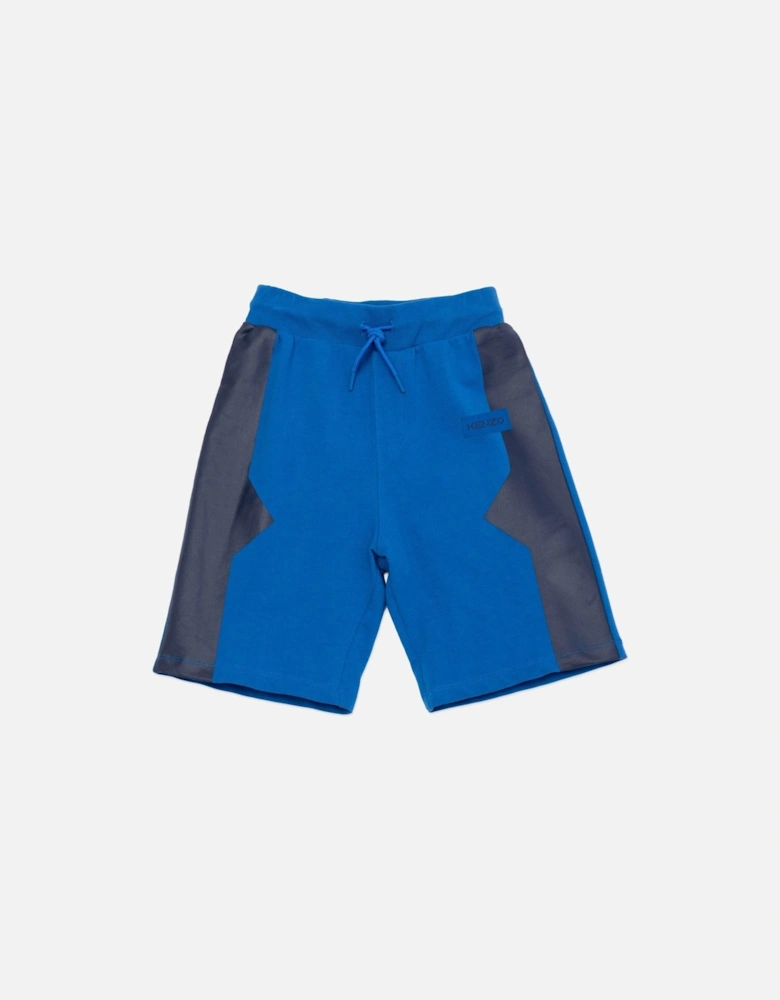 Boys Stripe Shorts Blue