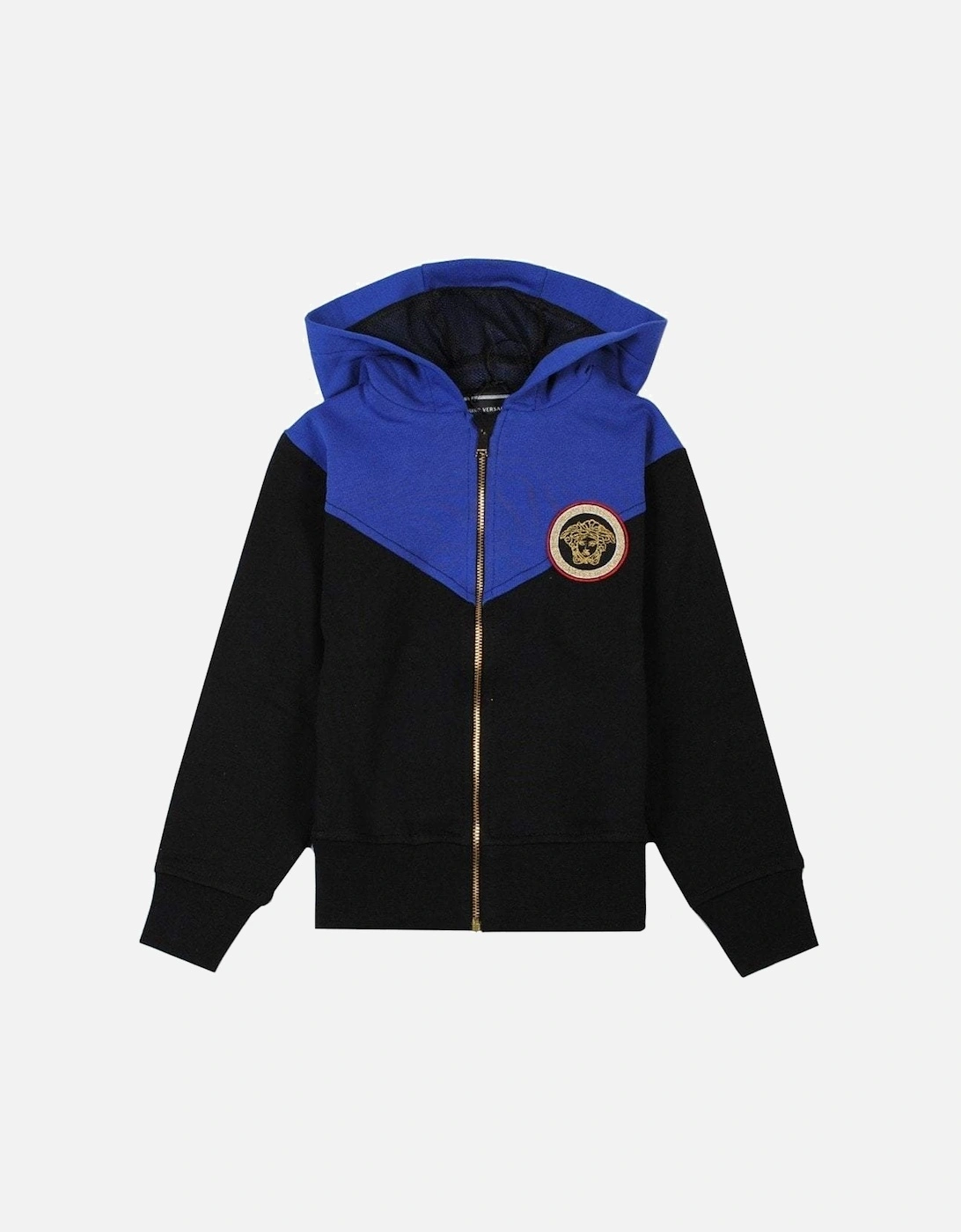Young Boys Black and Blue Hoodie, 5 of 4