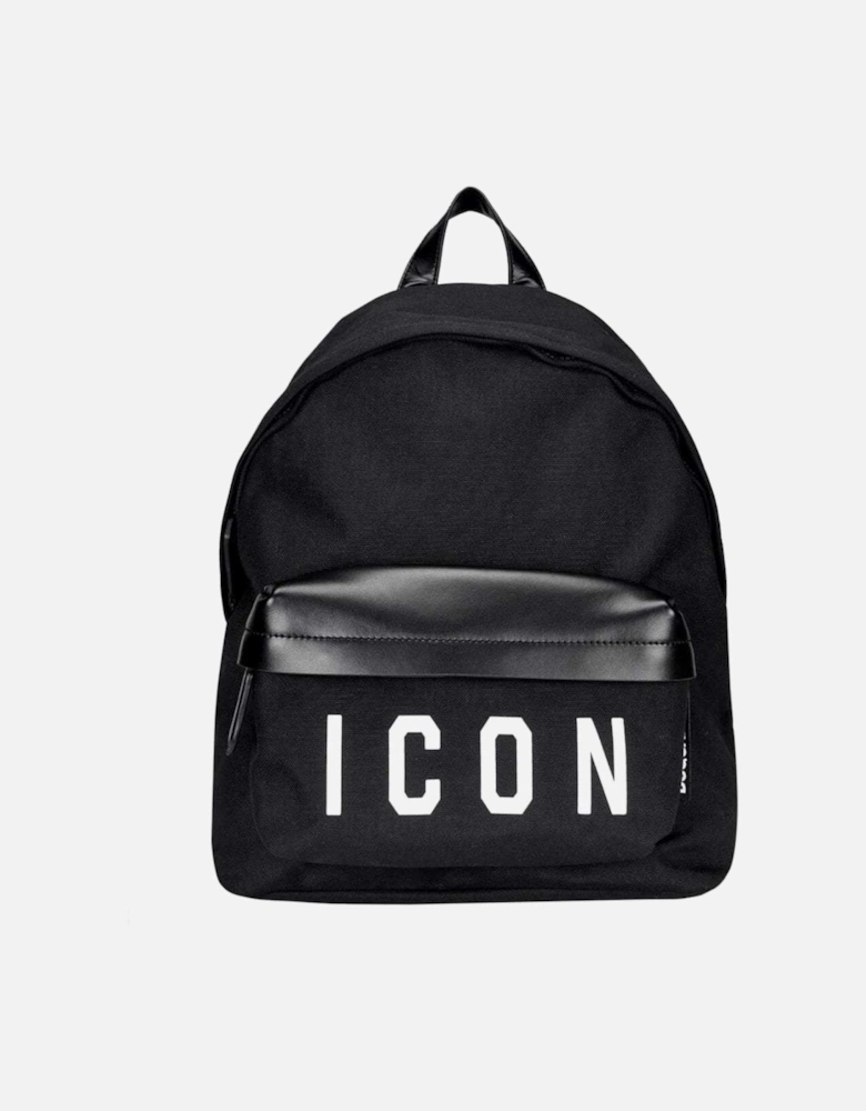 Men's Nylon ICON Backpack Black