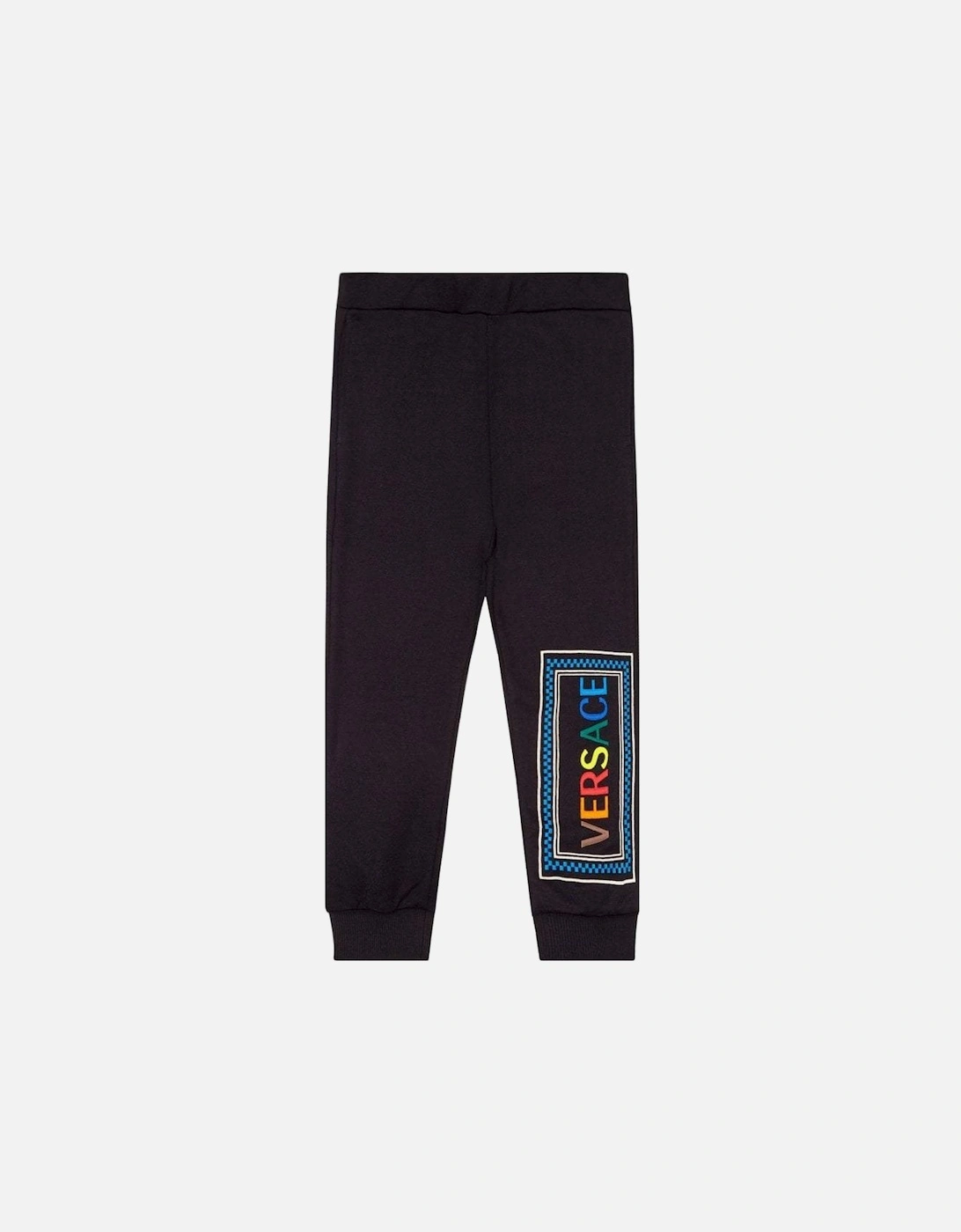 Young Boys Vintage Logo Joggers Black, 4 of 3