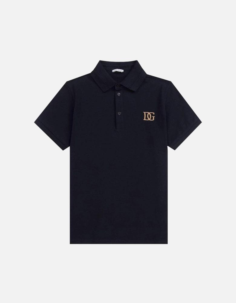 Boys Logo Polo Navy