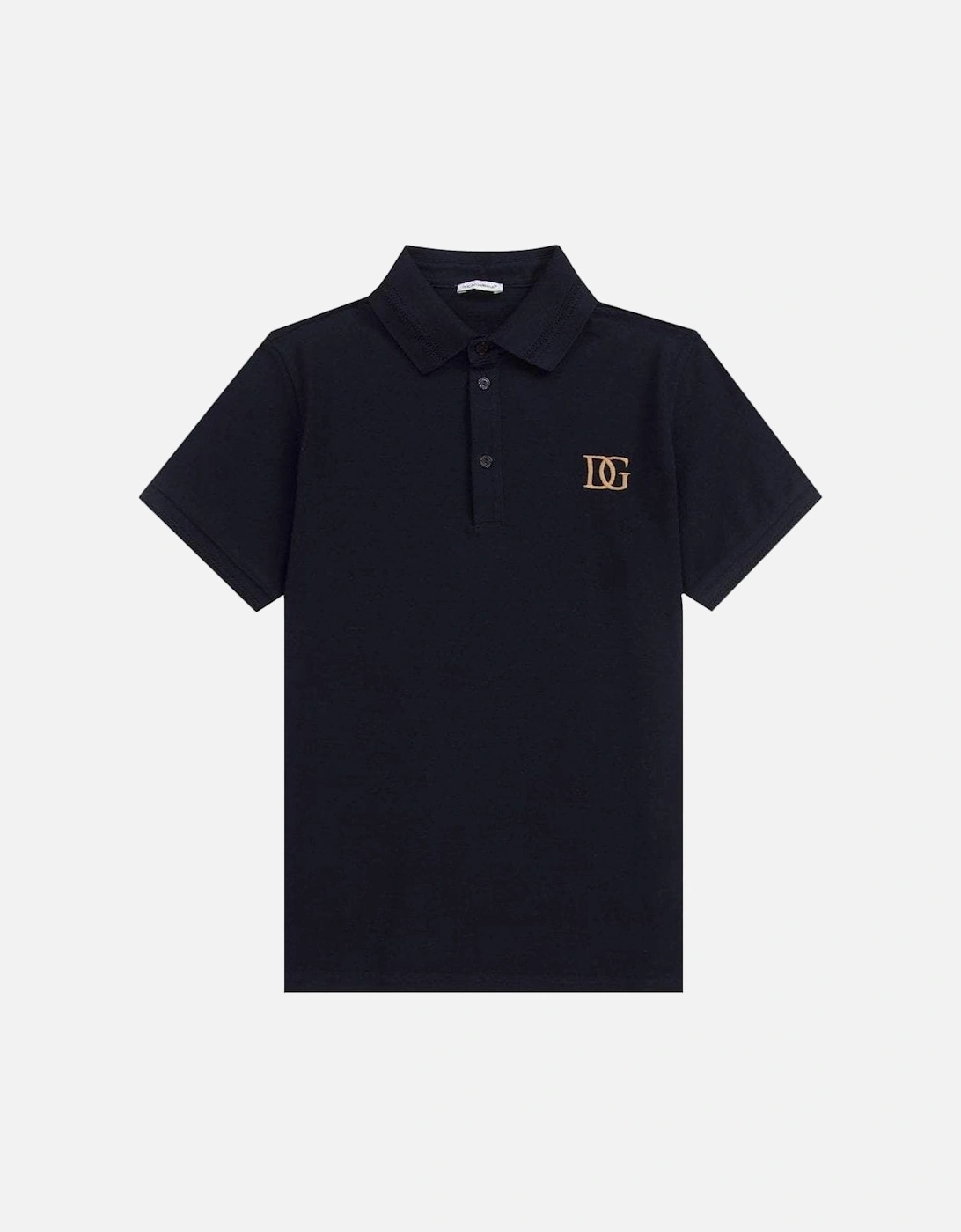 Boys Logo Polo Navy, 2 of 1