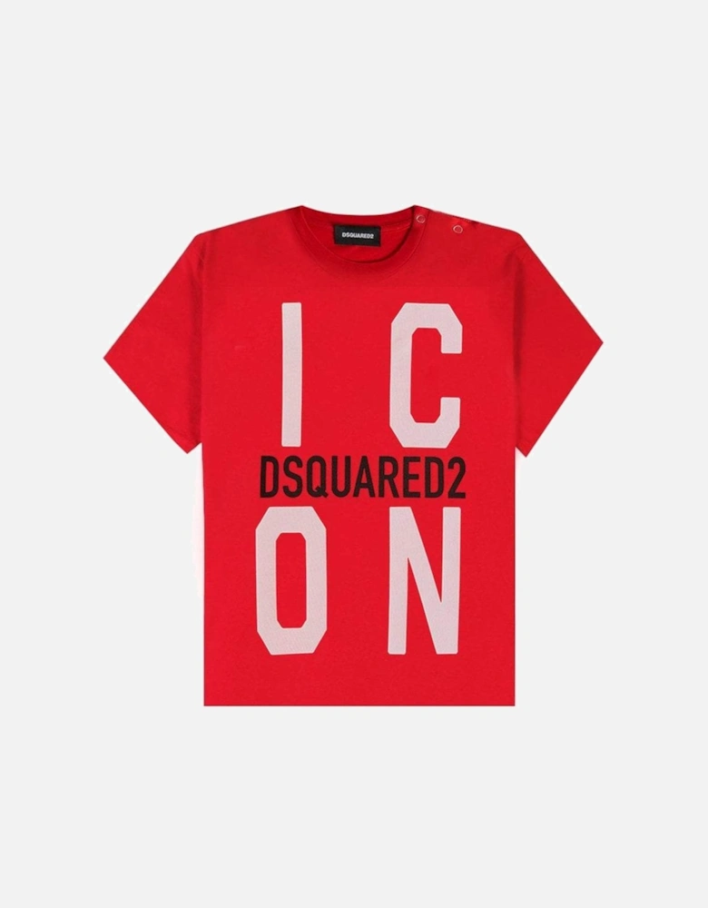 Baby Boys ICON T-Shirt Red