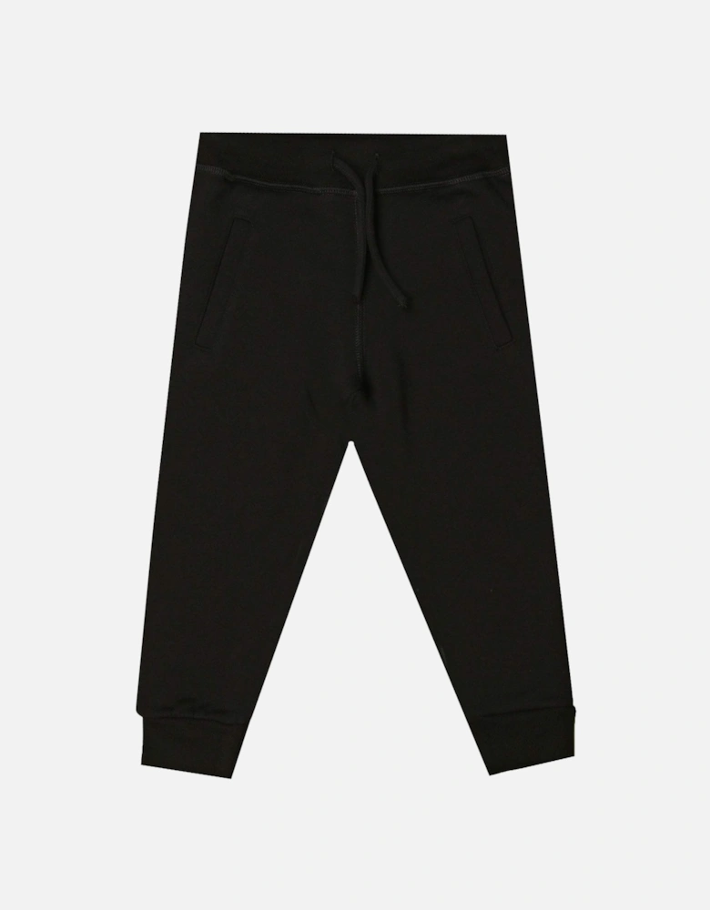 Boys Cotton Joggers Black