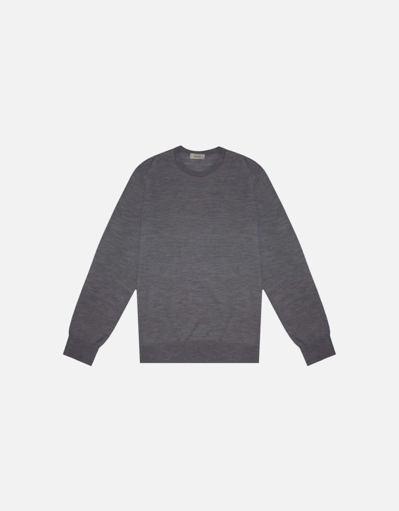 Men's Plain Sweater Grey