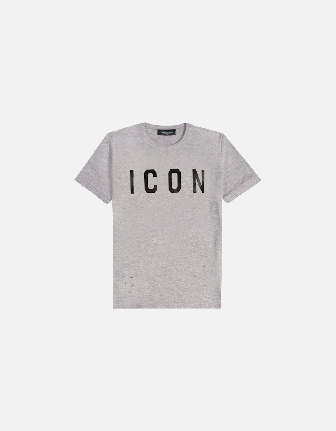 Men's ICON Logo T-Shirt Grey, 5 of 4