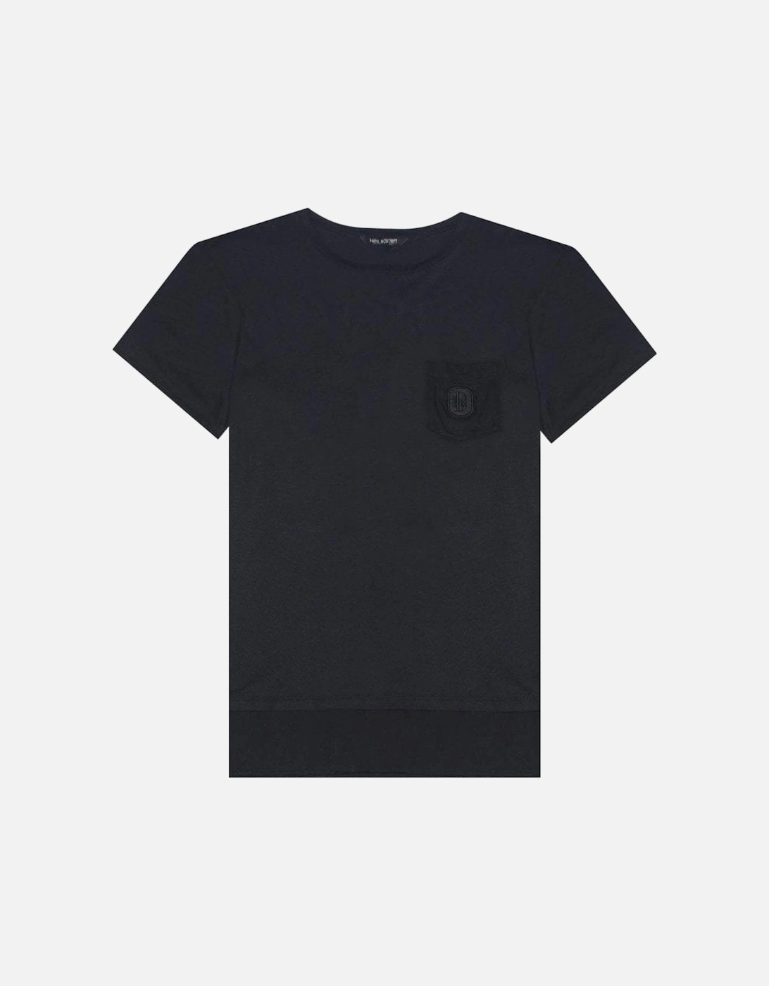 Men's Pocket Logo T-shirt Black, 5 of 4