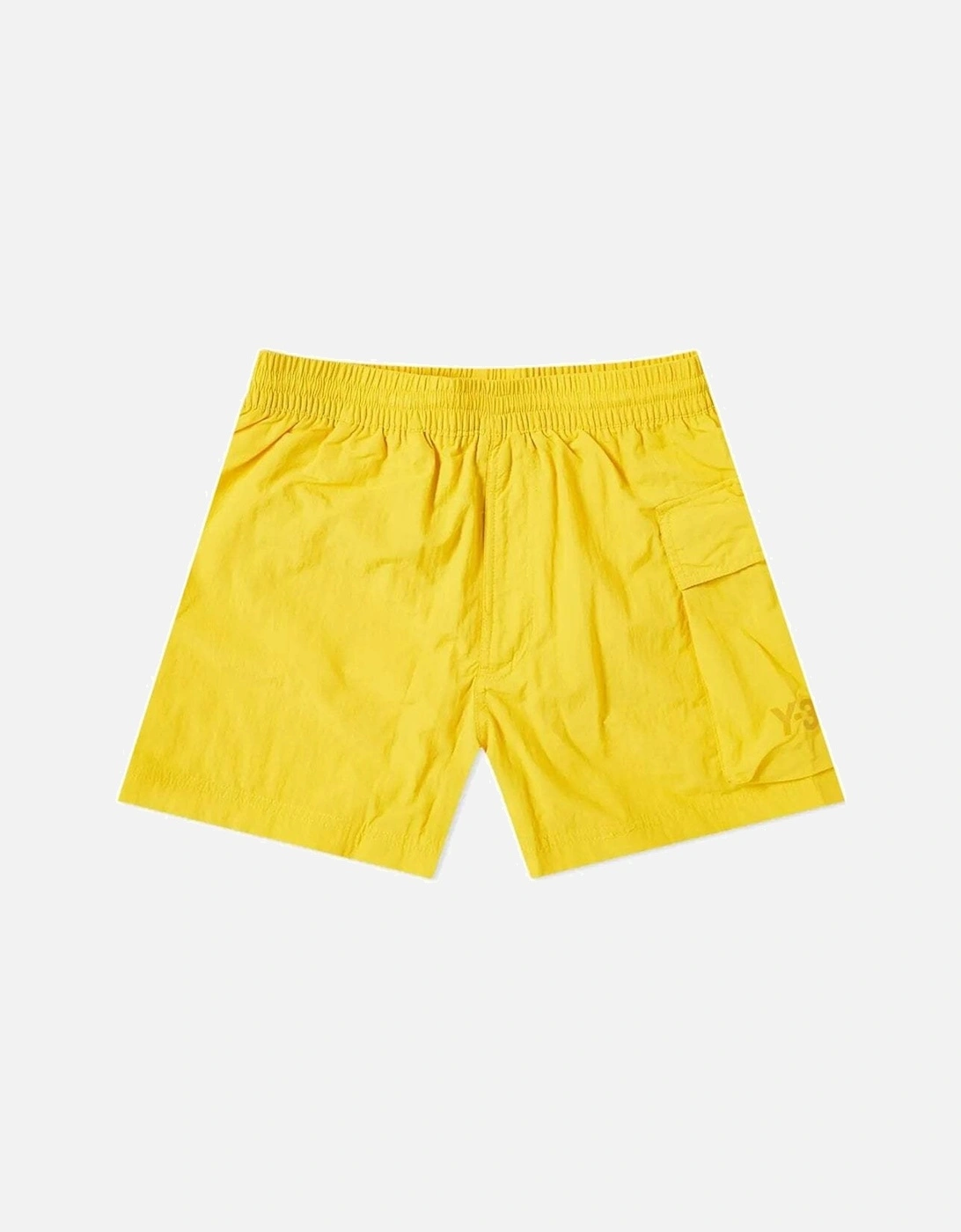 Y-3 Men's Utility Swim Shorts Super Yellow, 3 of 2