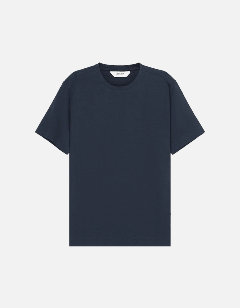 Men's Plain T-shirt Blue