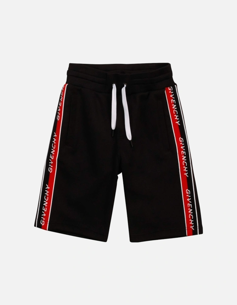 Boys Cotton Shorts Black