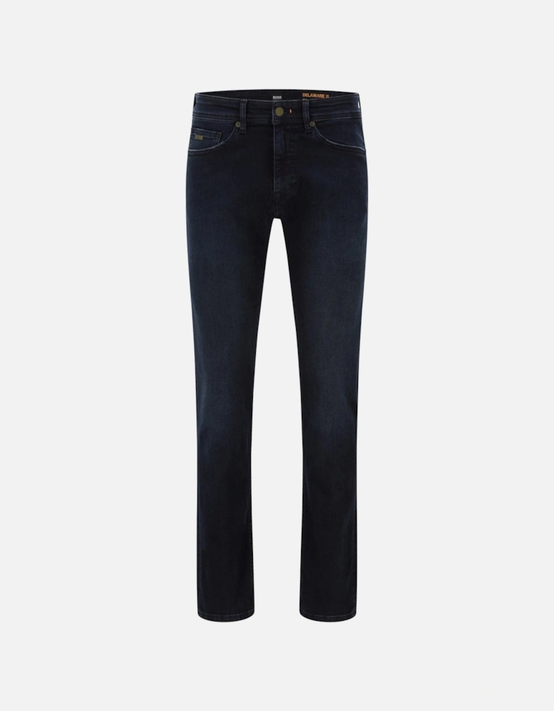 Slim-fit jeans dark-blue super-stretch denim