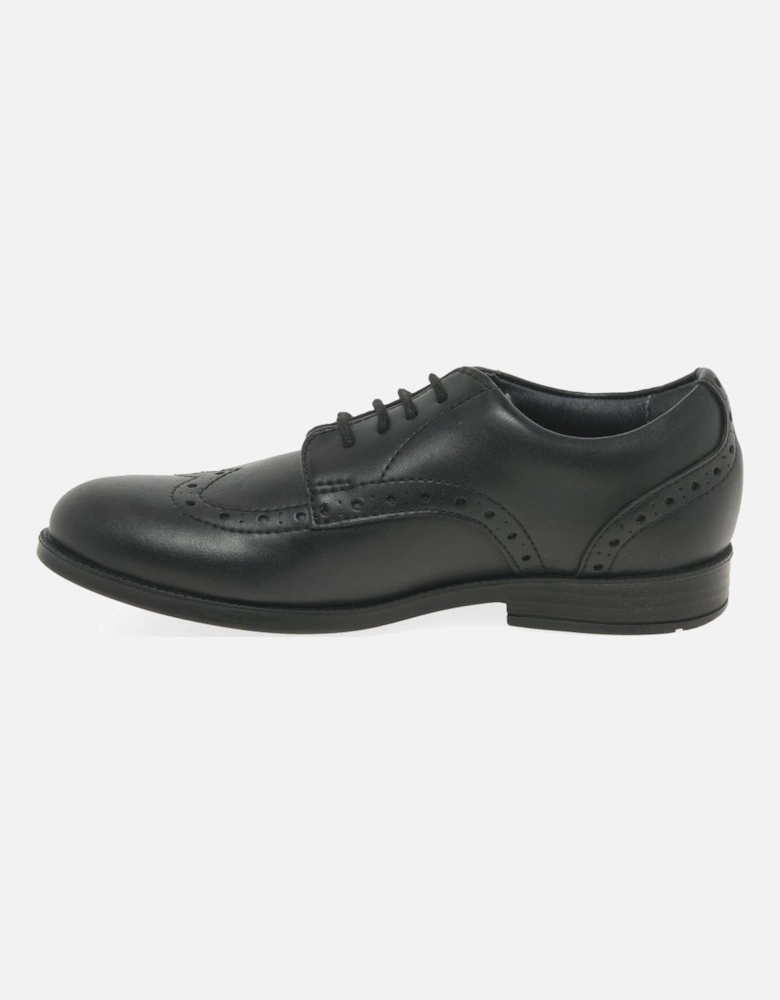 Brogue Pri Vegan Girls School Shoes