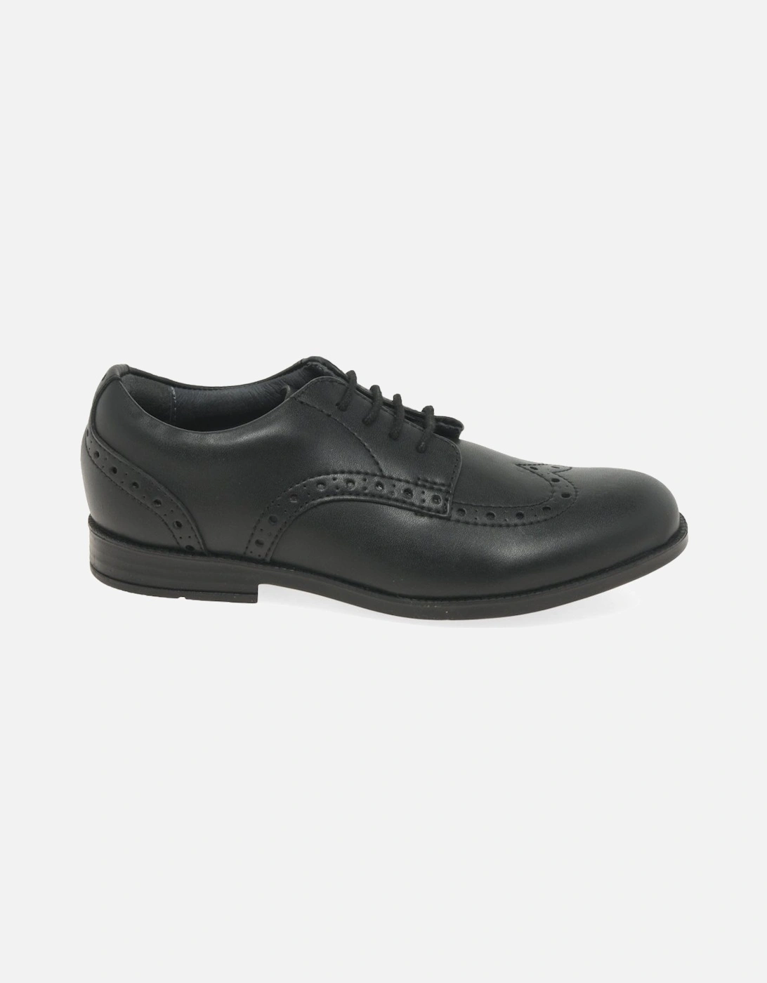 Brogue Pri Vegan Girls School Shoes