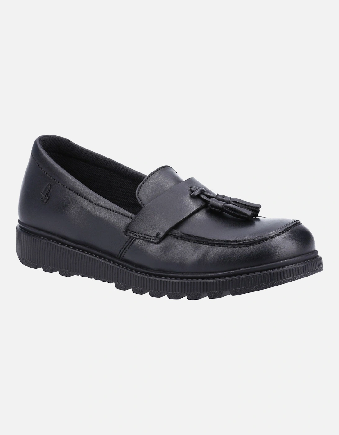 Girls Faye Leather School Shoes, 6 of 5