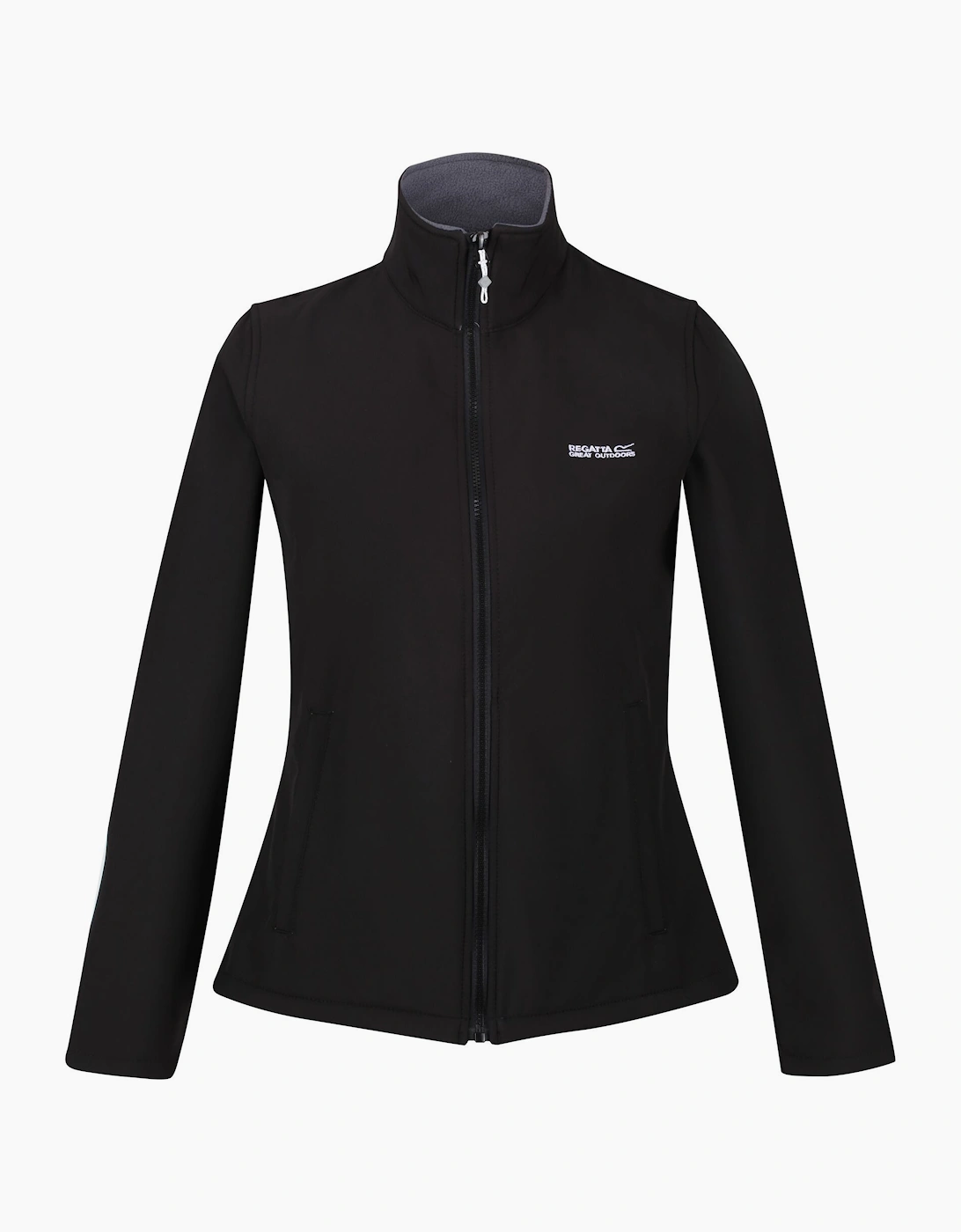 Regatta Women's Black / Connie V Softshell Walking Jacket - Size 8