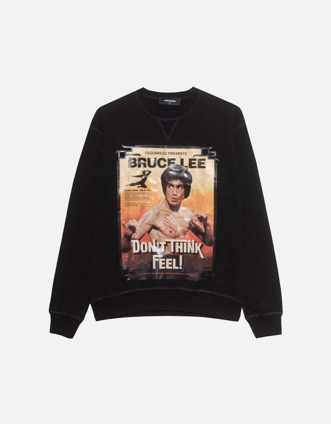 Men's Bruce Lee Sweatshirt Black, 2 of 1